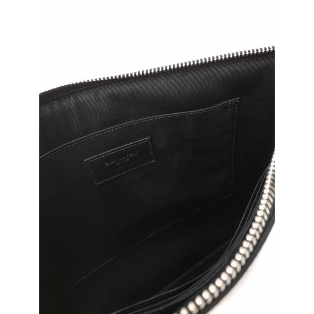 Saint Laurent Zip Tablet Holder Clutch Bag - Picture 8 of 9
